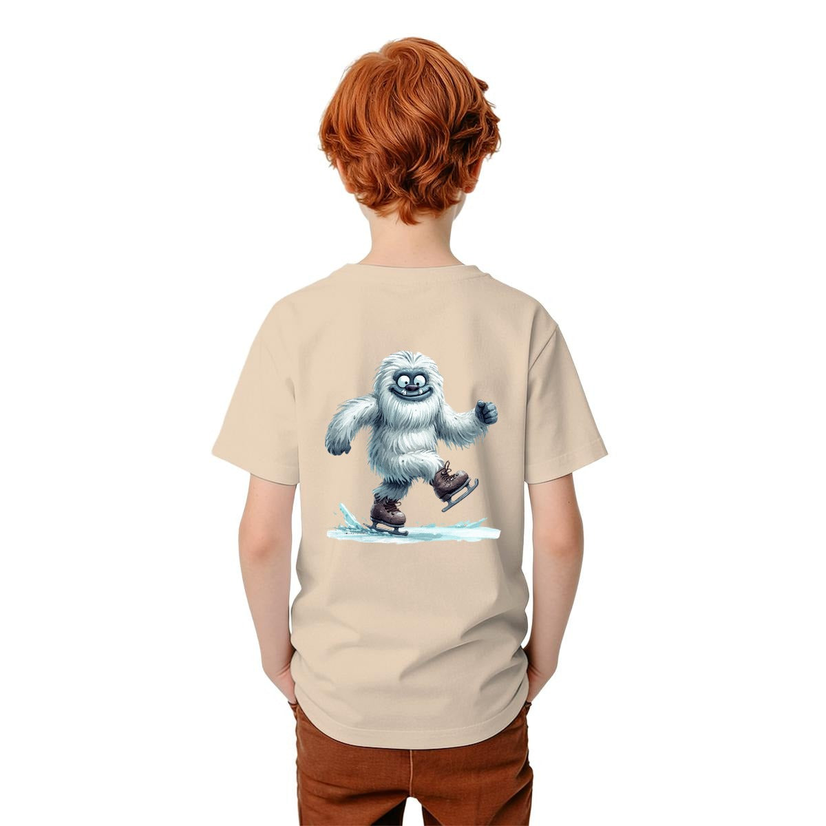 Bigfoot Sasquatch Designs, Kid’s Double Sided Gildan 5000B T Shirt