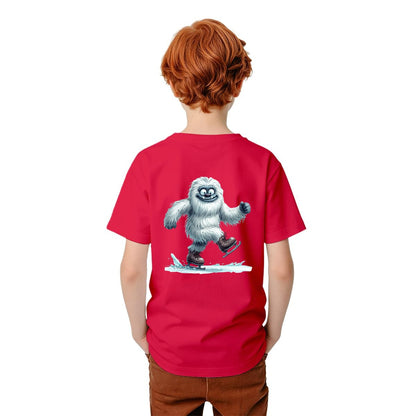 Bigfoot Sasquatch Designs, Kid’s Double Sided Gildan 5000B T Shirt