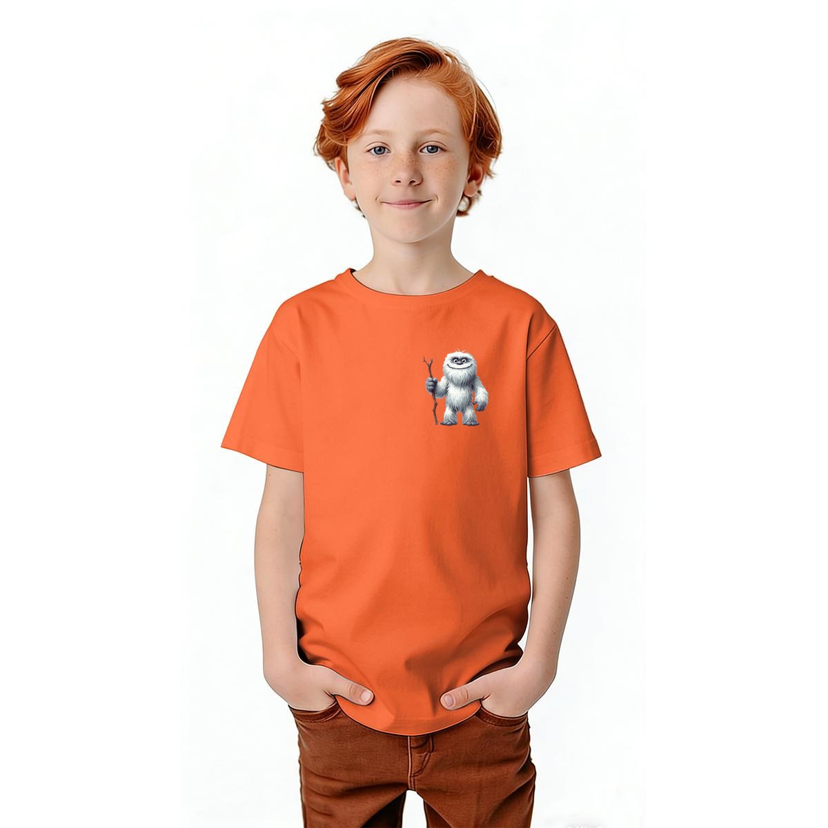 Bigfoot Sasquatch Designs, Kid’s Double Sided Gildan 5000B T Shirt
