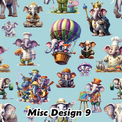 20 Misc Designs, Wall Sconces, Set of 2, Plug In
