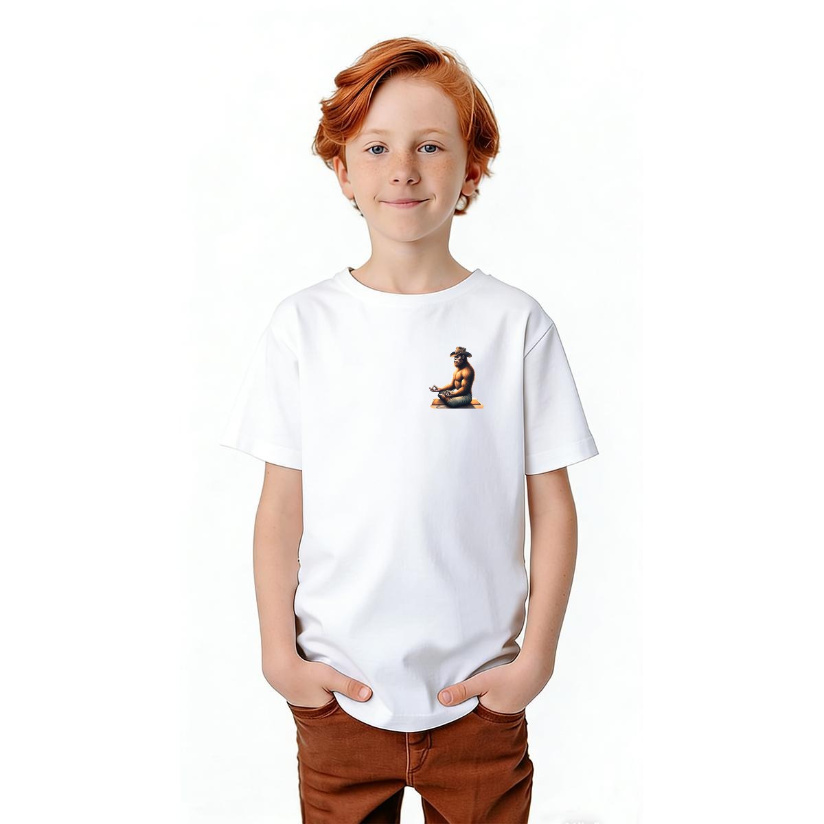 Bigfoot Sasquatch Designs, Kid’s Double Sided Gildan 5000B T Shirt