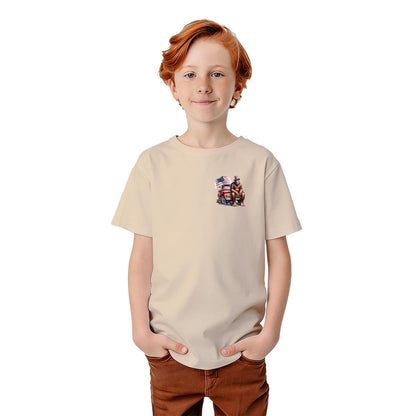 Bigfoot Sasquatch Designs, Kid’s Double Sided Gildan 5000B T Shirt