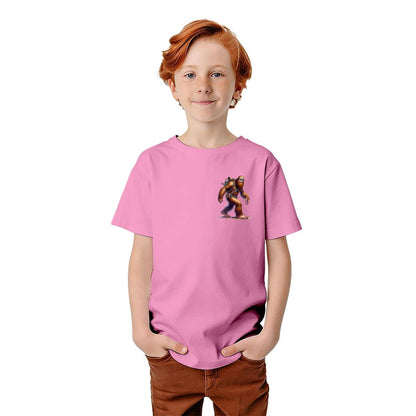 Bigfoot Sasquatch Designs, Kid’s Double Sided Gildan 5000B T Shirt