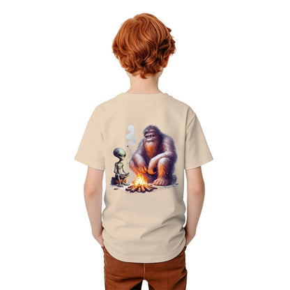 Bigfoot Sasquatch Designs, Kid’s Double Sided Gildan 5000B T Shirt