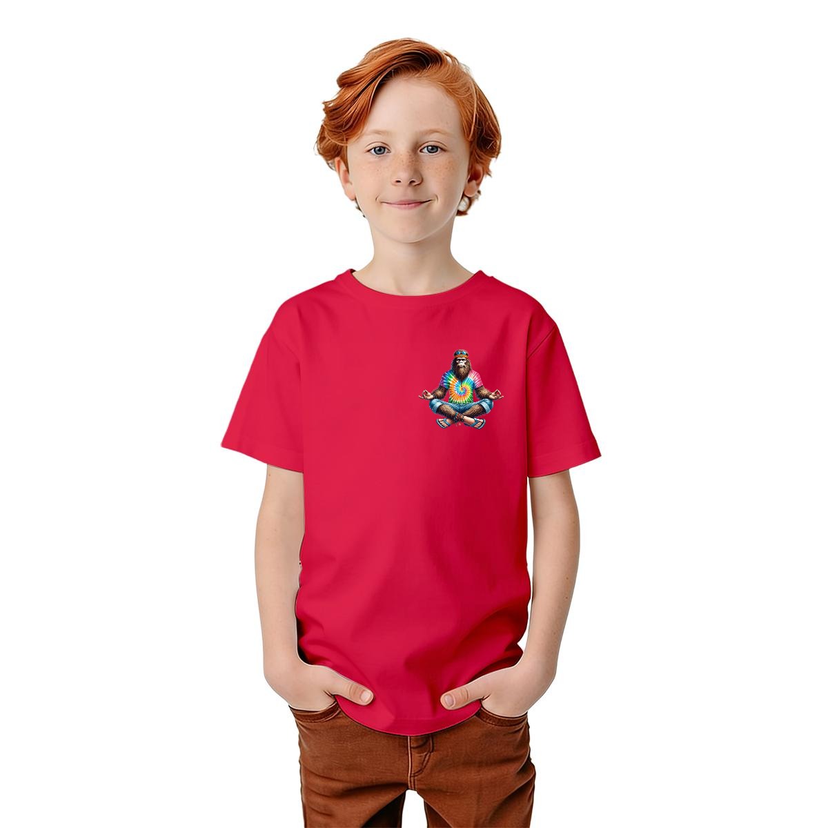 Bigfoot Sasquatch Designs, Kid’s Double Sided Gildan 5000B T Shirt
