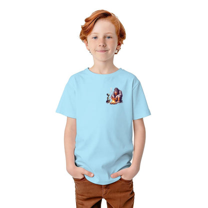 Bigfoot Sasquatch Designs, Kid’s Double Sided Gildan 5000B T Shirt