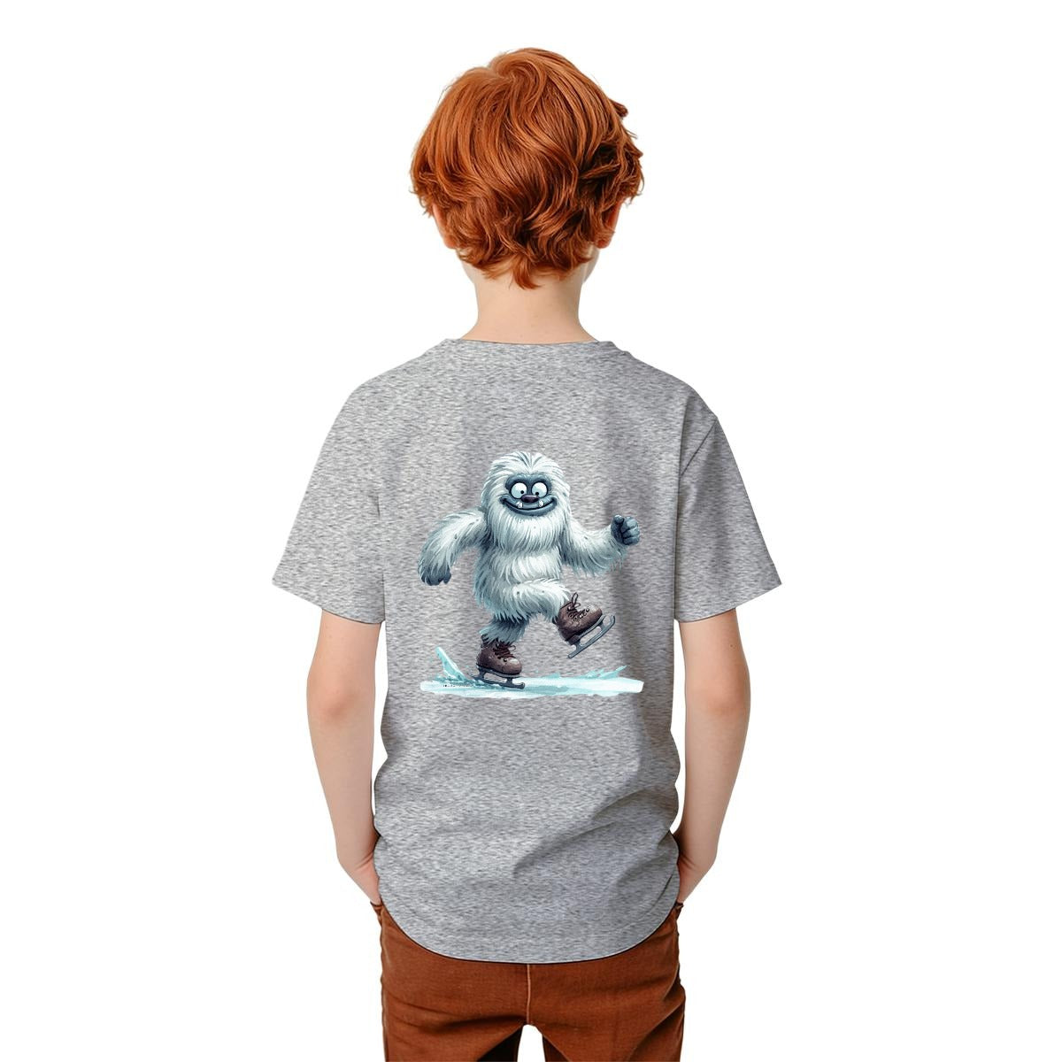 Bigfoot Sasquatch Designs, Kid’s Double Sided Gildan 5000B T Shirt