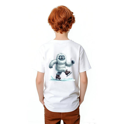 Bigfoot Sasquatch Designs, Kid’s Double Sided Gildan 5000B T Shirt