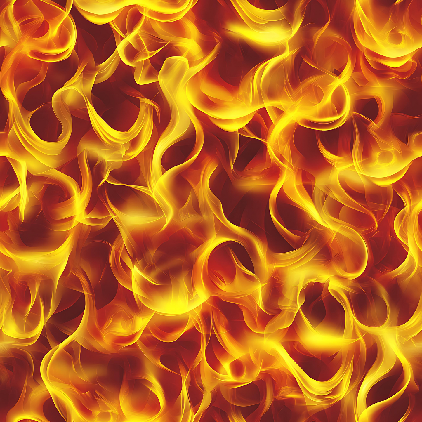 Fire & Flames, 3 Pack Gift Wrapping Paper Sheets - Over 300 Square Feet of Gift Wrap