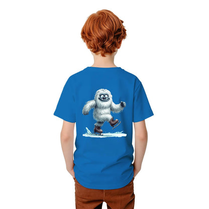 Bigfoot Sasquatch Designs, Kid’s Double Sided Gildan 5000B T Shirt