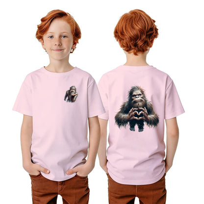 Bigfoot Sasquatch Designs, Kid’s Double Sided Gildan 5000B T Shirt