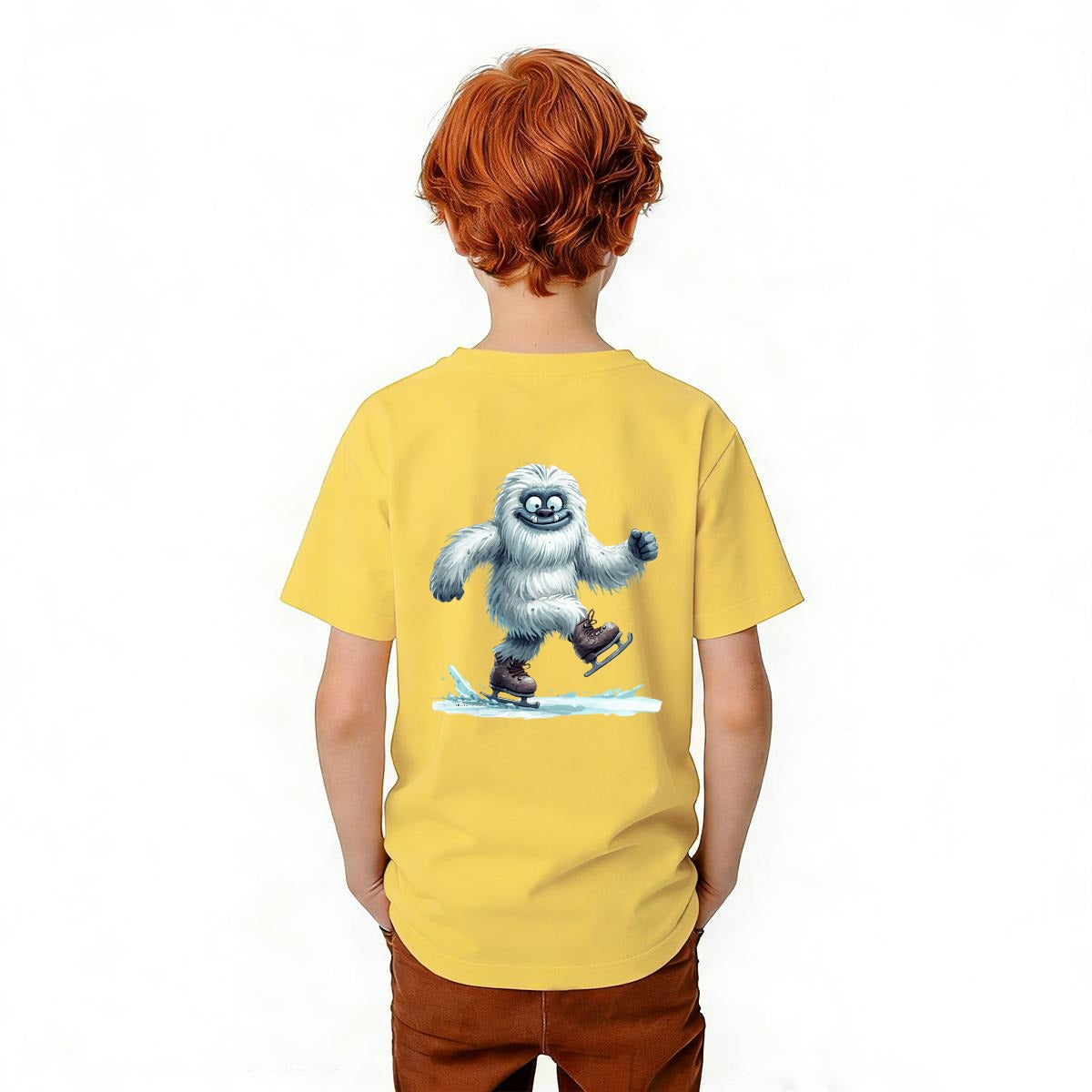 Bigfoot Sasquatch Designs, Kid’s Double Sided Gildan 5000B T Shirt