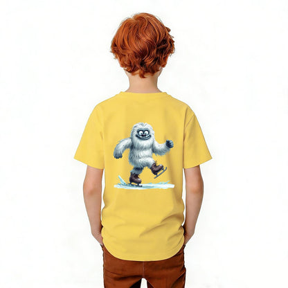 Bigfoot Sasquatch Designs, Kid’s Double Sided Gildan 5000B T Shirt