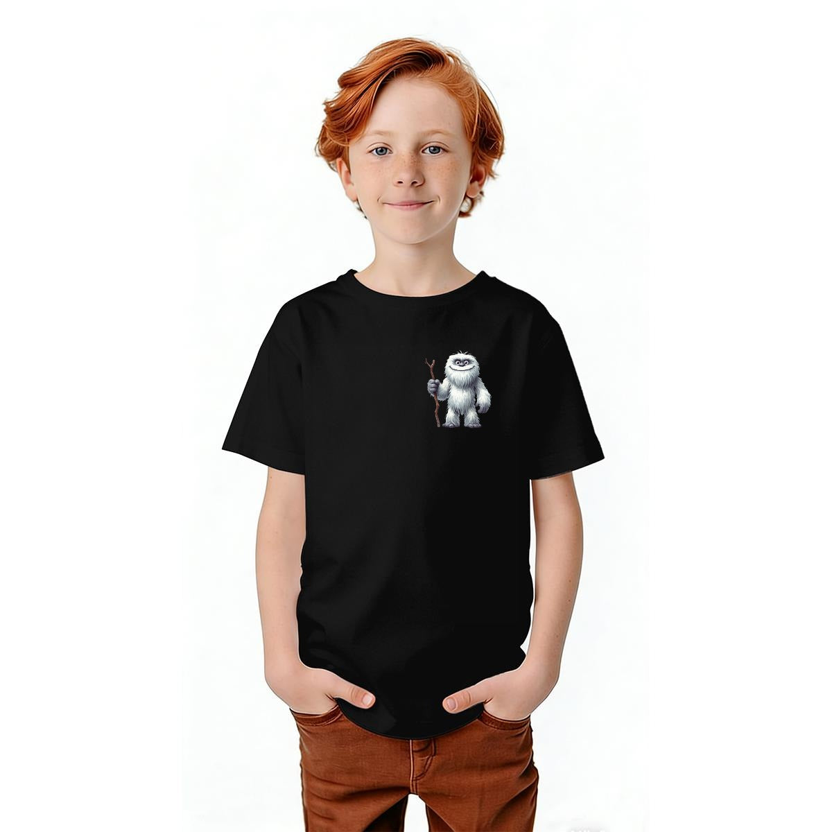 Bigfoot Sasquatch Designs, Kid’s Double Sided Gildan 5000B T Shirt