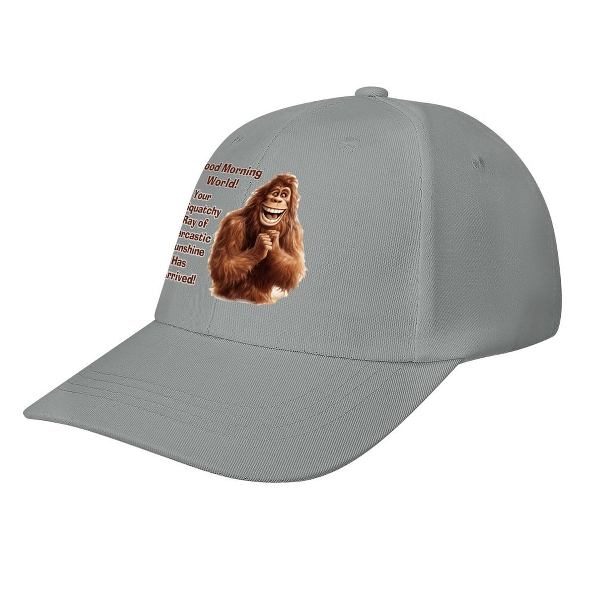 Bigfoot, Sasquatch “Good morning..", Baseball Cap – 8 Colors