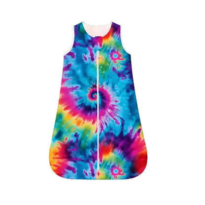 Sleeveless Baby Sleep Sack - TIE Dye Collections - 19 Designs, tie dye sleep bag, hippie baby sleep bag