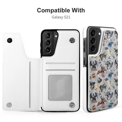 Awesome Designs - Samsung  S21 Ultra, Phone Case / Flip Cover Wallet
