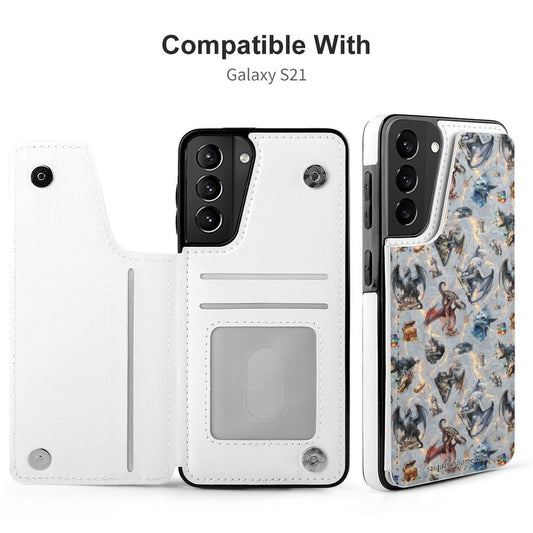 Awesome Designs - Samsung  S21 Ultra, Phone Case / Flip Cover Wallet