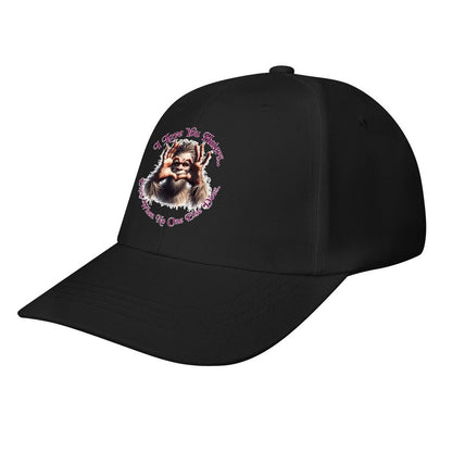 Bigfoot, Sasquatch “I love you..", Baseball Cap – 8 Colors