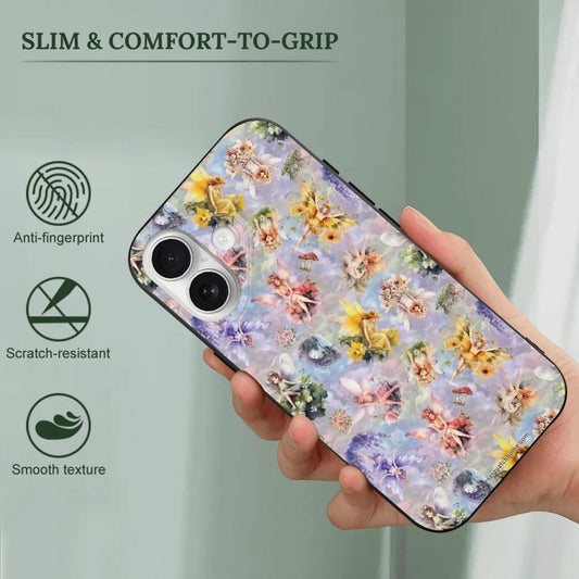 6 Fairy Designs, iPhone 17 Thermoplastic Polyurethane Phone Case