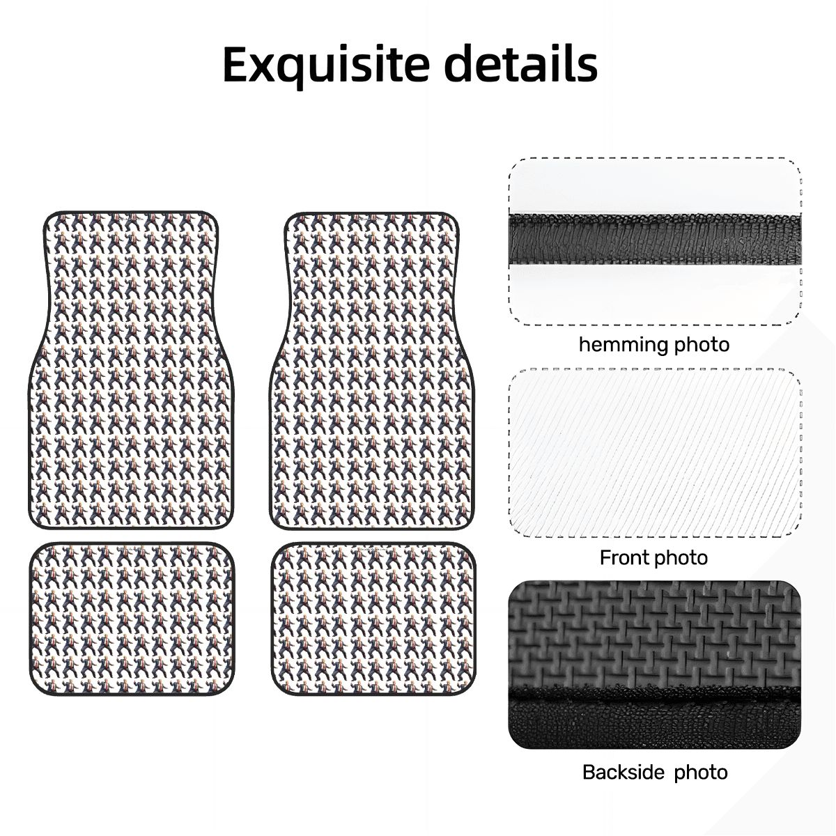 20 Donald Trump Designs, 4 Piece Auto Floor Mats