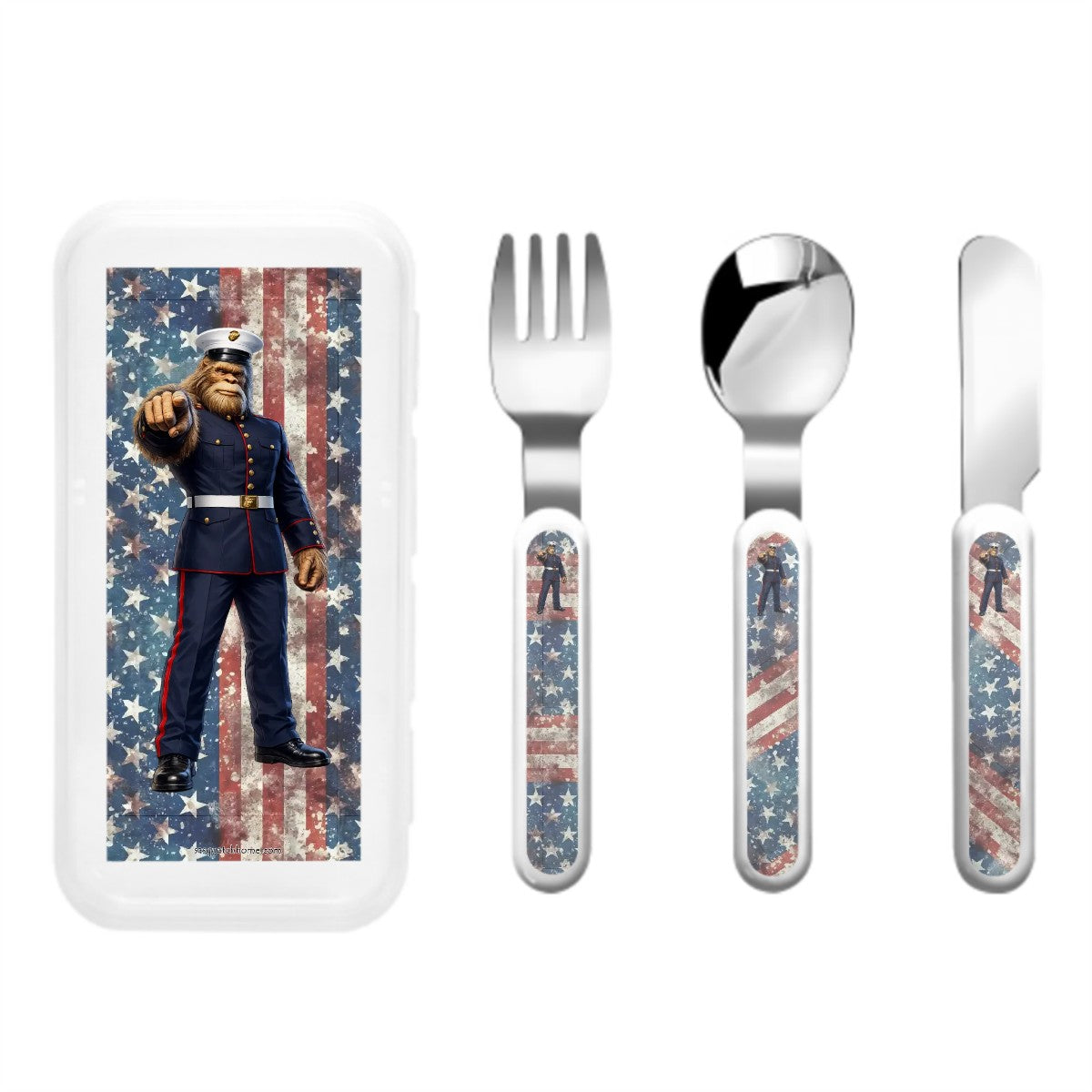 Kids Cutlery Set Straight Handle