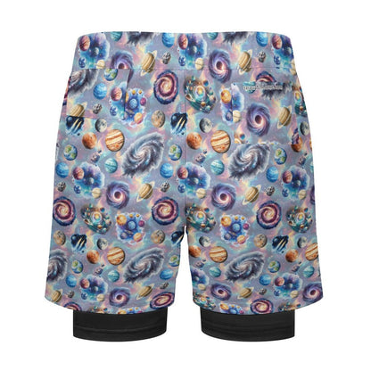 Awesome Designs Men Beach Shorts / Swim trunks with 4 Pockets