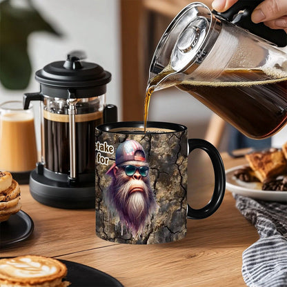 Sarcastic Sasquatch Collection, 11.2 Oz Ceramic Coffee Mug- Don't Mistake