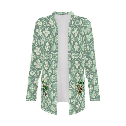 Irish Sasquatch Women's Long-Sleeved Cardigan