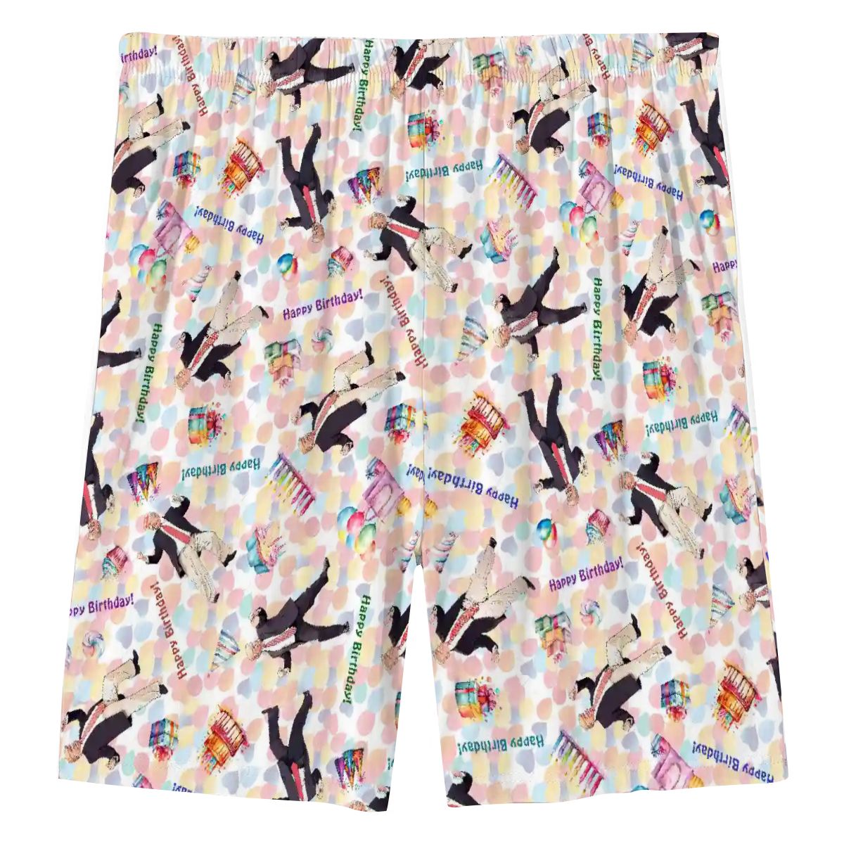 10 Donald Trump Designs, Men’s Polyester, pocketed, pajama Shorts