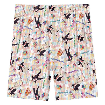 10 Donald Trump Designs, Men’s Polyester, pocketed, pajama Shorts