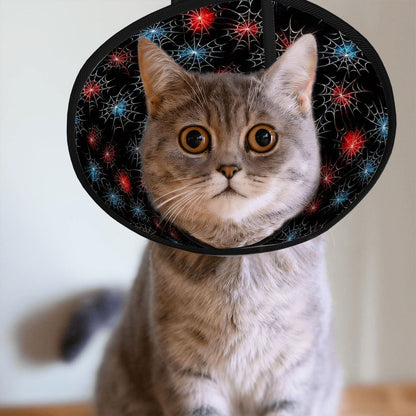 Spider Webs, Pet Elizabethan, Pet Medical Collar