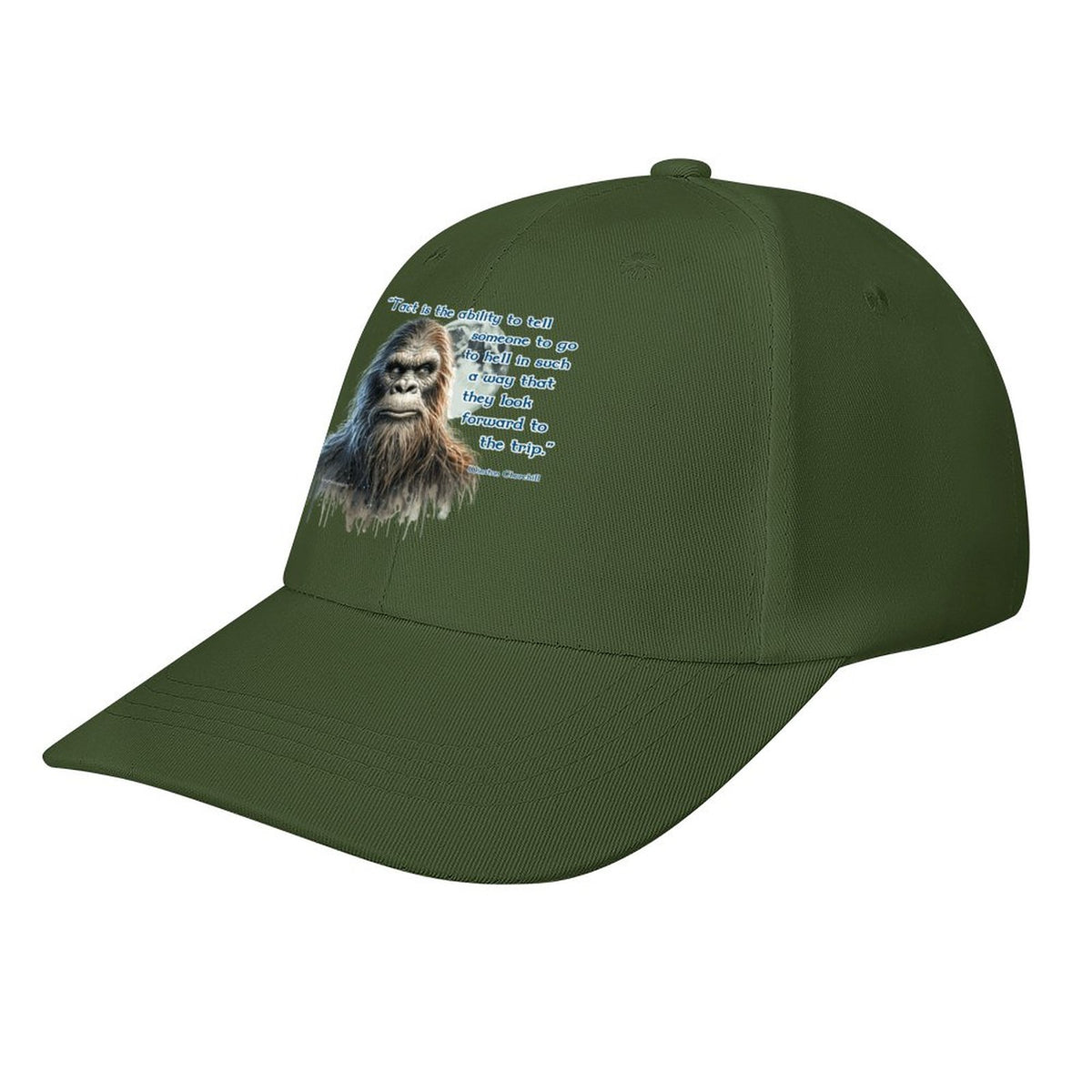 Bigfoot, Sasquatch “Tact..", Baseball Cap – 8 Colors