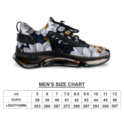 Sasquatch "smell the flowers" Men Custom Basketball Shoes with Breathable Fabric F68