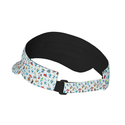 Exclusive Designs Sun Visor Hat - Dragons, Smurf, Zombie, Wedding, Ireland