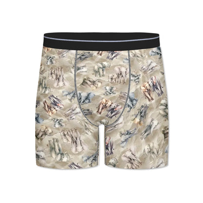 Animal Themed Extended Men's Boxer Briefs