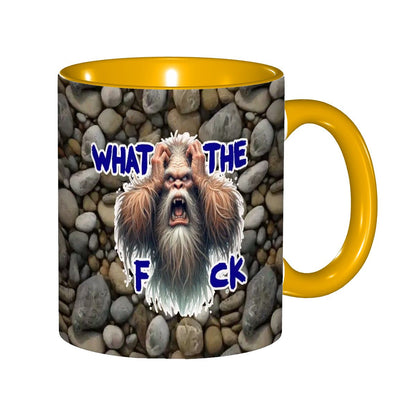 "WTF" Sarcastic Sasquatch Collection 11.2 Oz Ceramic Coffee Mug