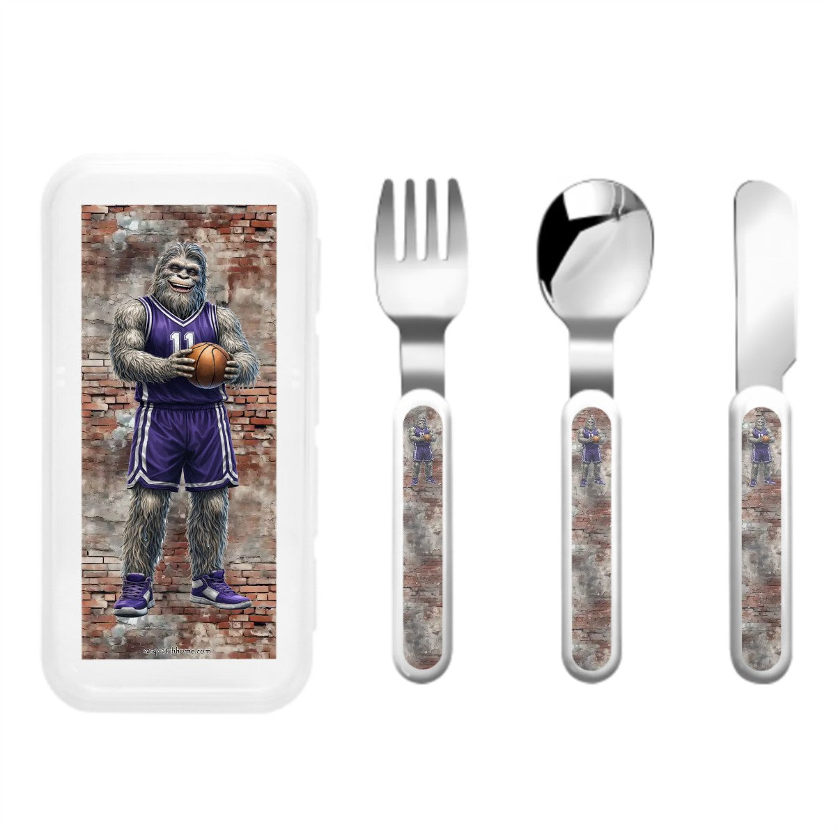 Kids Cutlery Set Straight Handle
