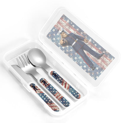 Kids Cutlery Set Straight Handle