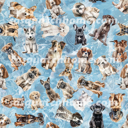 10 Animal Designs, Waterproof Polyester Shower Curtain – Made in the USA – 70.8x70.8”