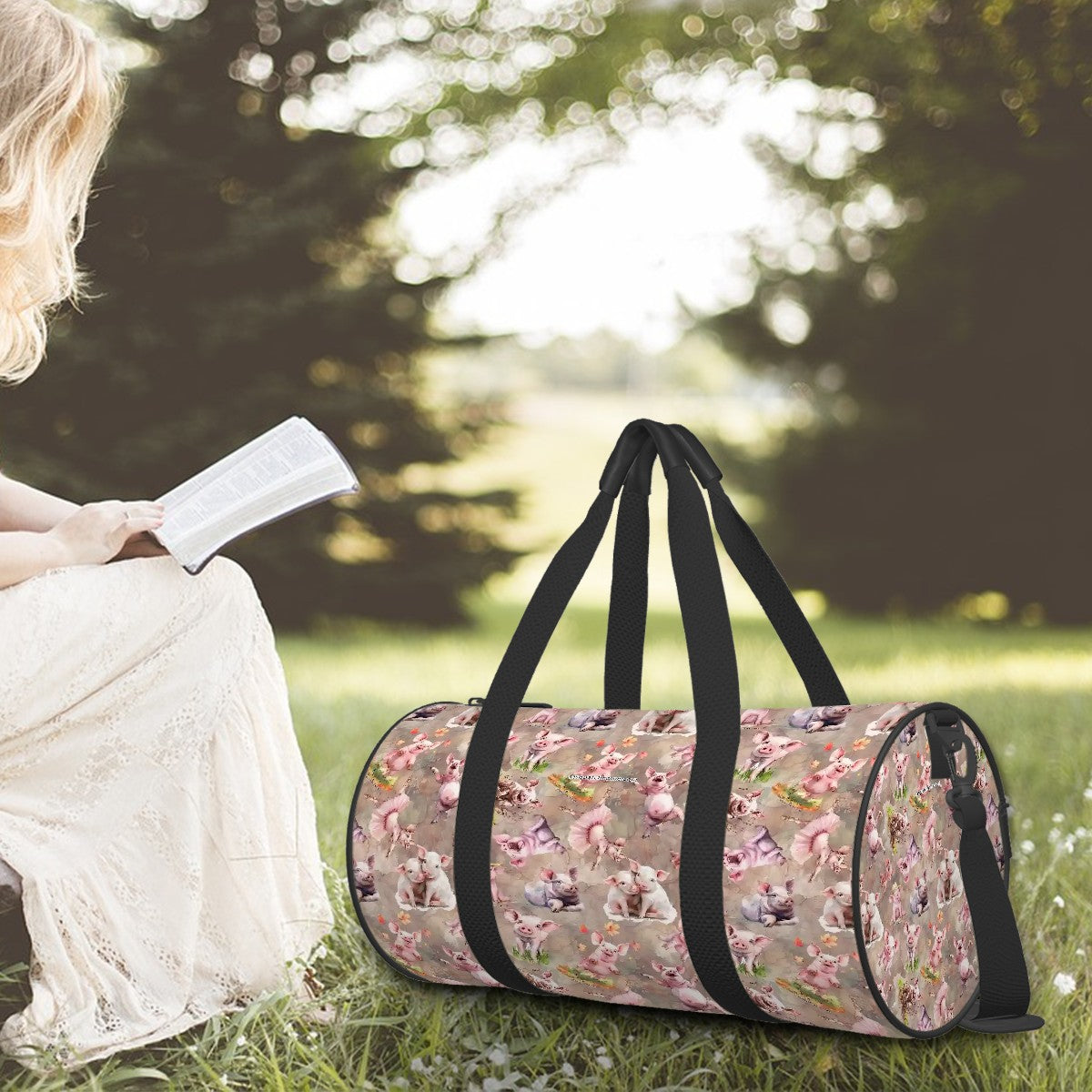 Animal Themed Duffle Bags, Large Capacity Sports Bag, Travel Bag