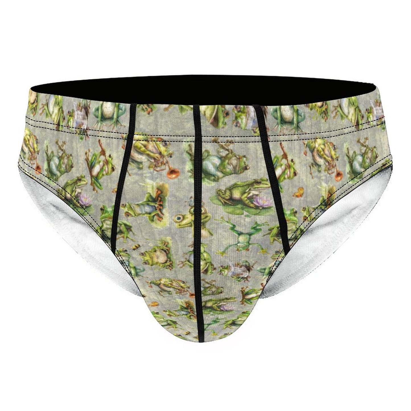 10 Animal Designs, Men’s Silk Briefs Underwear