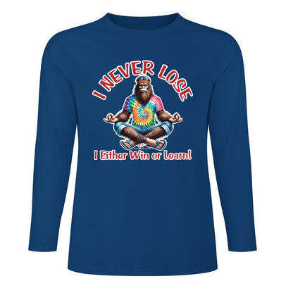 Bigfoot - Sasquatch Cotton Unisex Long Sleeve T-shirt