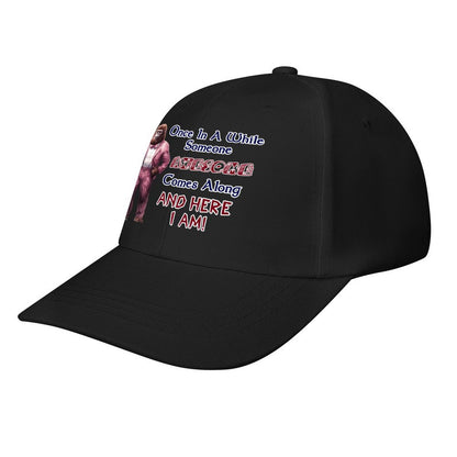 Bigfoot, Sasquatch, "Every once in a while..", Baseball Cap – 8 Colors