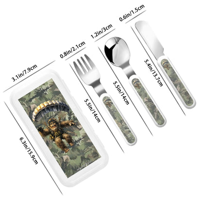 Kids Cutlery Set Straight Handle