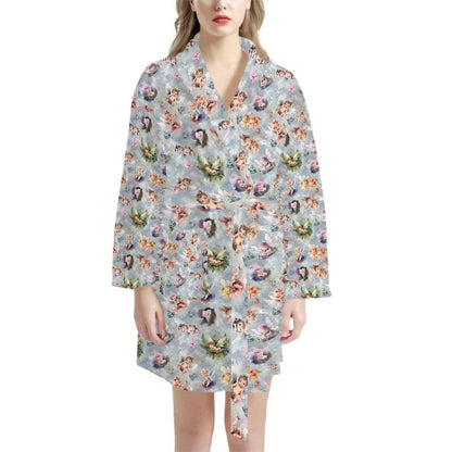 6 Fairy Designs, Women’s Bath Robe 33.5” Long