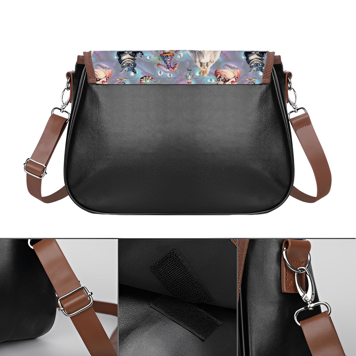 20 Misc Designs, Leather Shoulder Bag / Purse