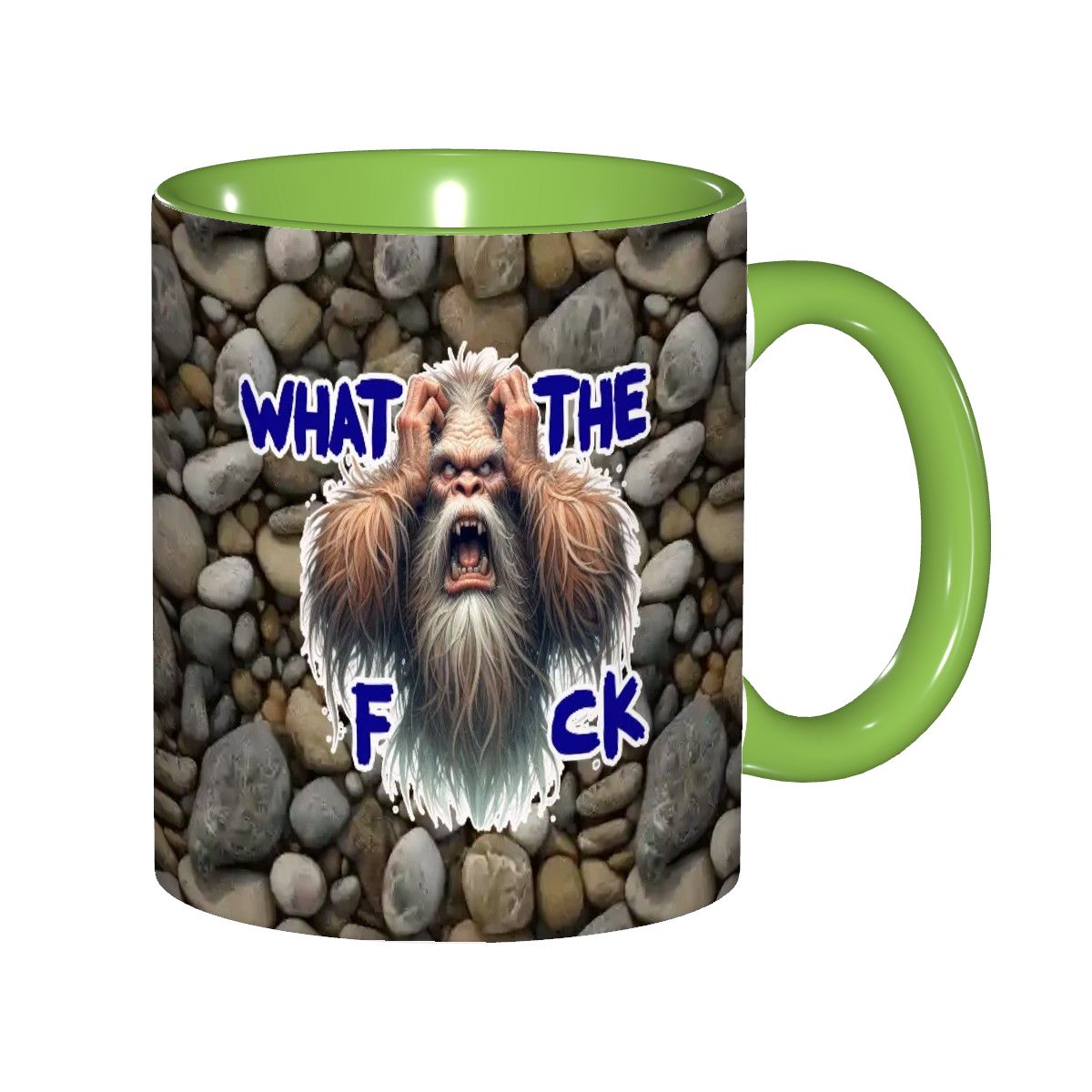 "WTF" Sarcastic Sasquatch Collection 11.2 Oz Ceramic Coffee Mug