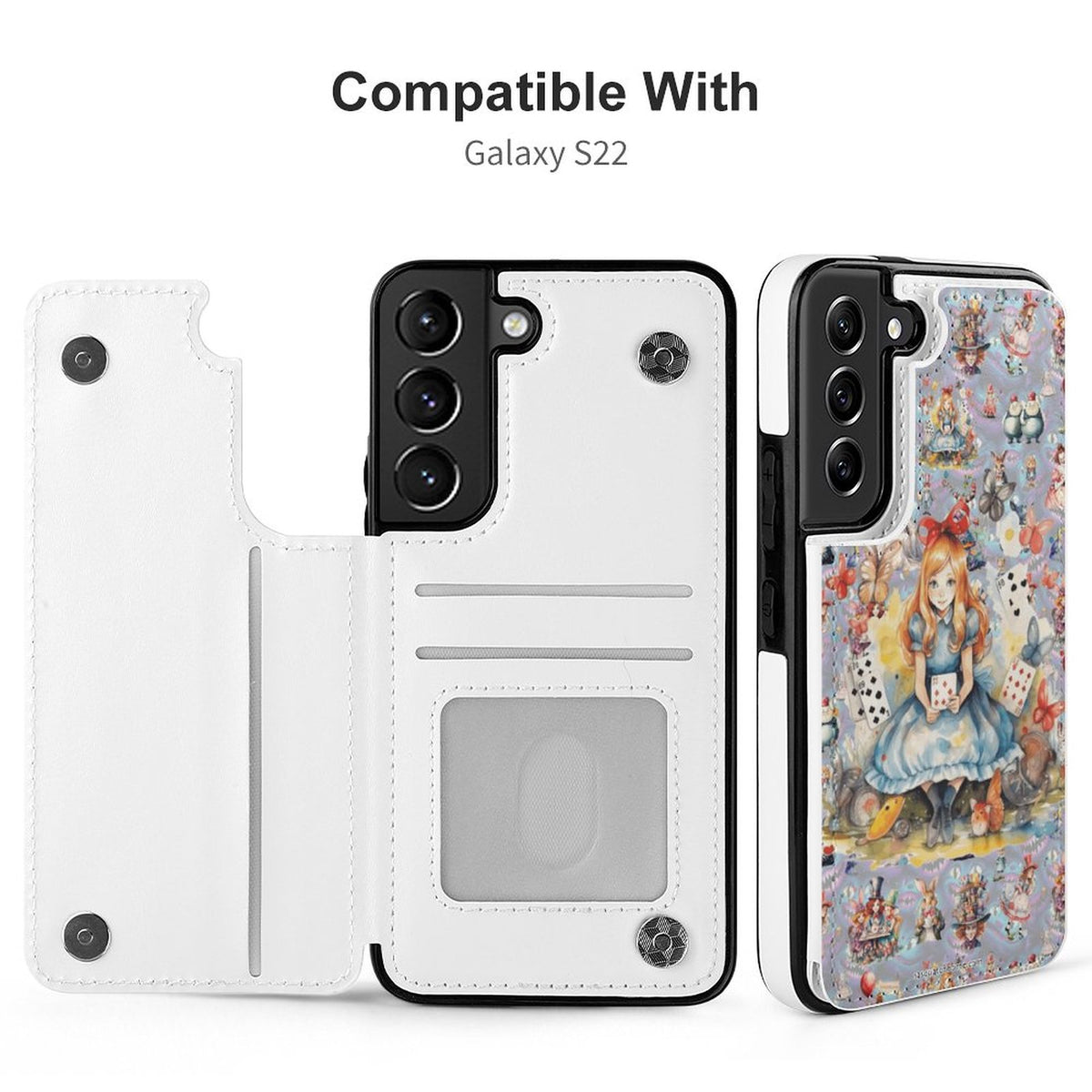 Samsung S22 Cell Phone Case / Folding Wallet