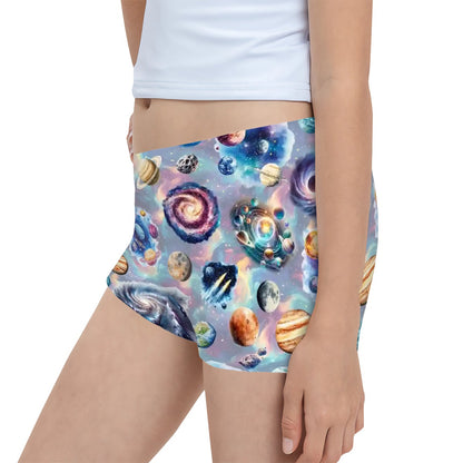 Girls Boxer Briefs Underwear - Universe, Underwear, Girls Underwear